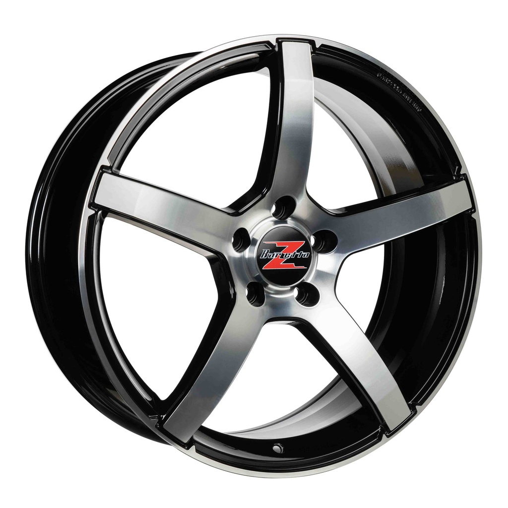 BARZETTA INVERNO BLACK POLISHED 8.5x19 5/112 ET30 CB66.6