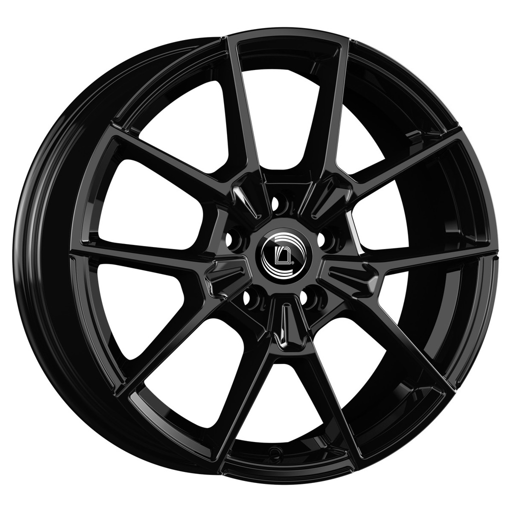 DIEWE NEVE GLOSSY BLACK 9x18 5/112 ET30 CB66.6