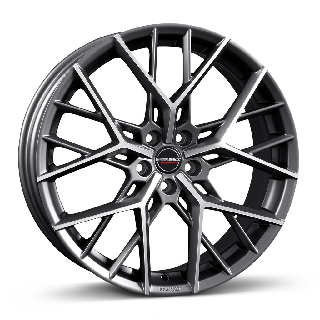 BORBET BY TITAN POLISHED MATT 8x20 5/112 ET35 CB66.5