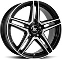 BROCK RCD17 BLACK FULL POLISH 8.5x19 5/112 ET44 CB66.6