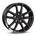 BORBET W MISTRAL ANTRACITE GLOSSY 6x15 5/112 ET43 CB57.1